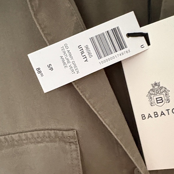 Aritzia Olive Green Button-Up Blouse - Picture 3 of 6